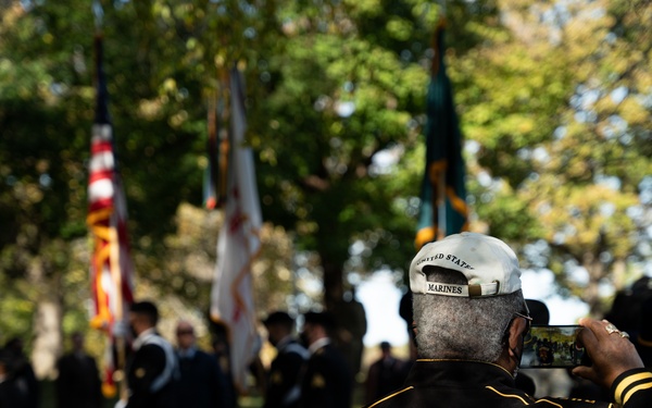 Wreath-Laying Ceremony for Gen. (Ret.) Colin Powell