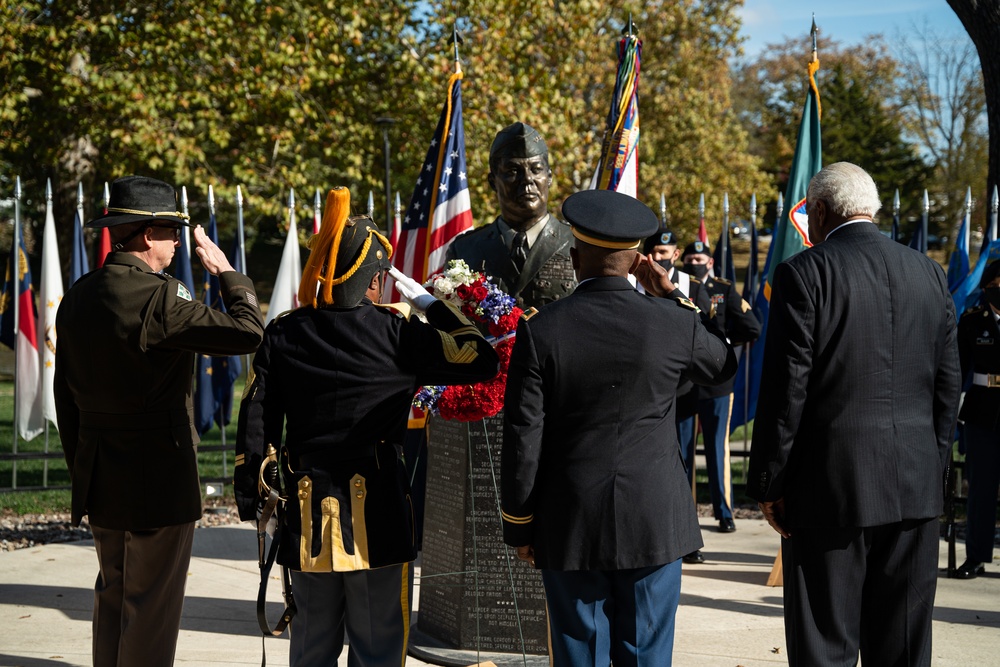 Wreath-Laying Ceremony for Gen. (Ret.) Colin Powell