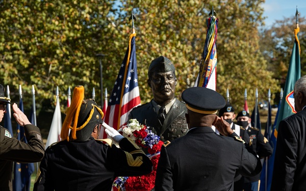 Wreath-Laying Ceremony for Gen. (Ret.) Colin Powell