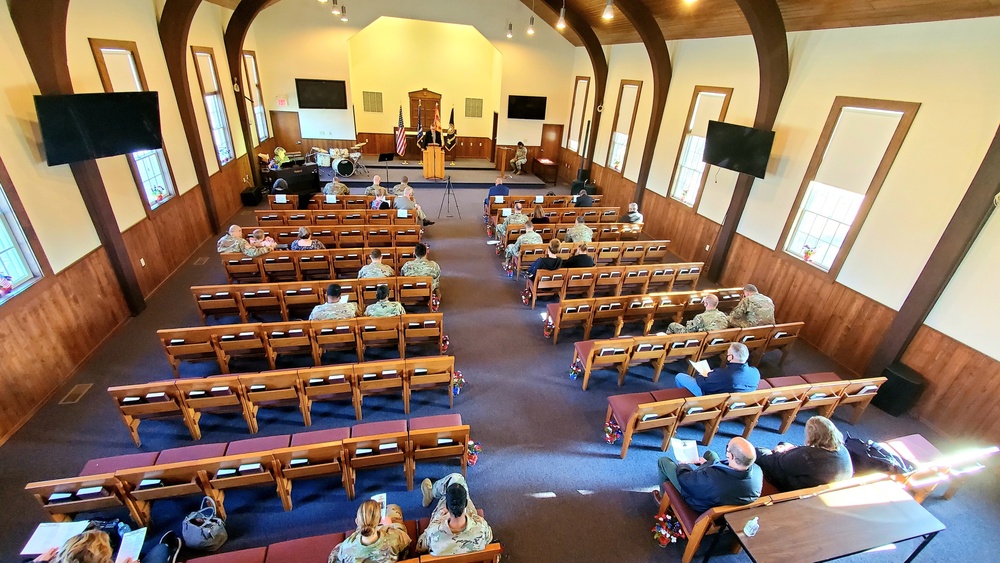 Dozens attend Fort McCoy’s 2021 Veterans Day Prayer Luncheon