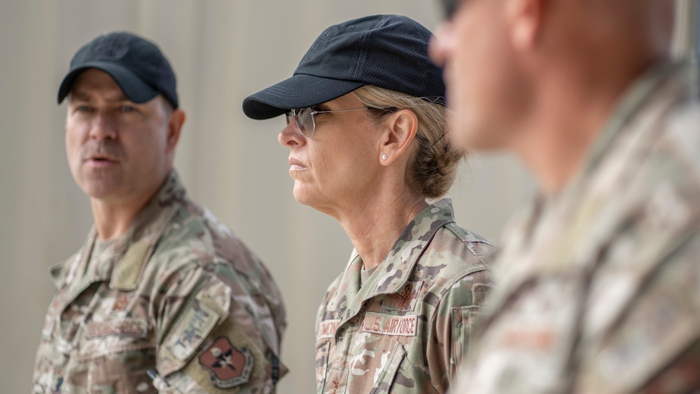 Second Air Force Commander partakes in TACP training