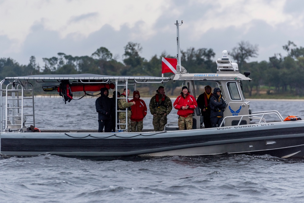 Major General Michele Edmondson visits Naval Support Activity Panama City, Nov. 5.