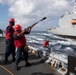 USS Higgins replenishment at sea
