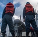 USS Higgins man overboard drill