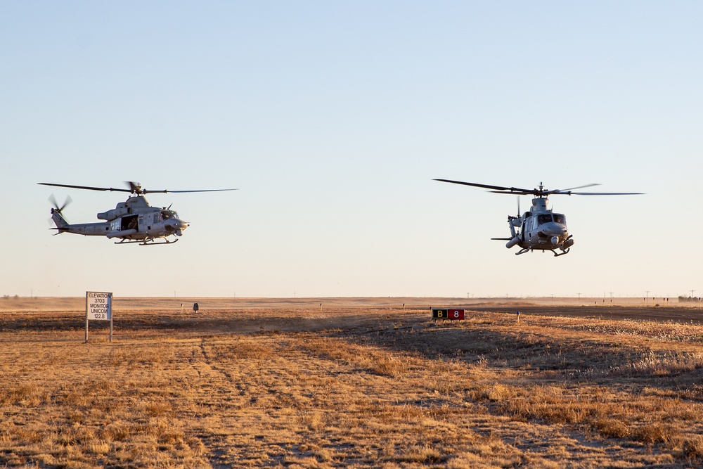 Marines train in Rocky Mountains: AH-1Z Viper Maintenance and UH-1Y Venom Arrival