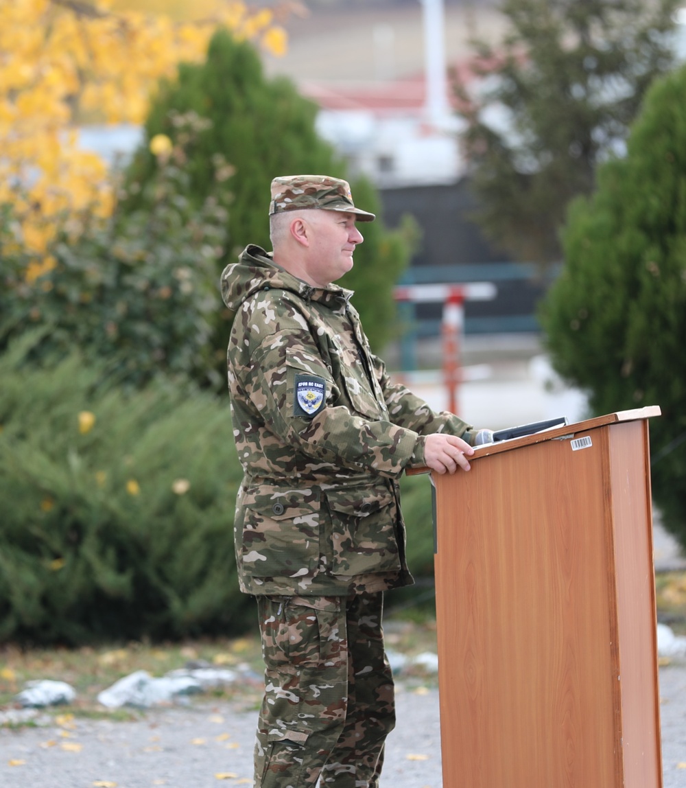 Transfer of Authority Ceremony for KFOR Regional Command East’s Non-Kinetic Battalion