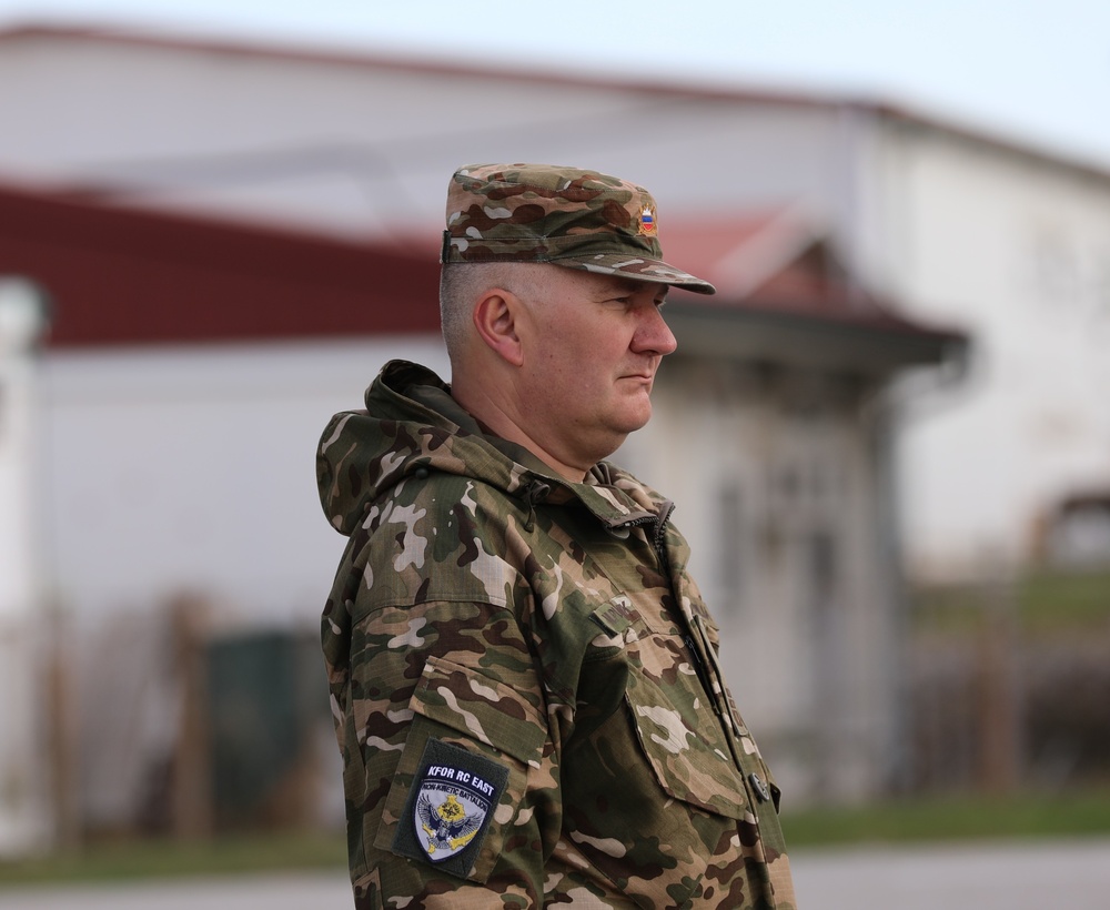 Transfer of Authority Ceremony for KFOR Regional Command East’s Non-Kinetic Battalion