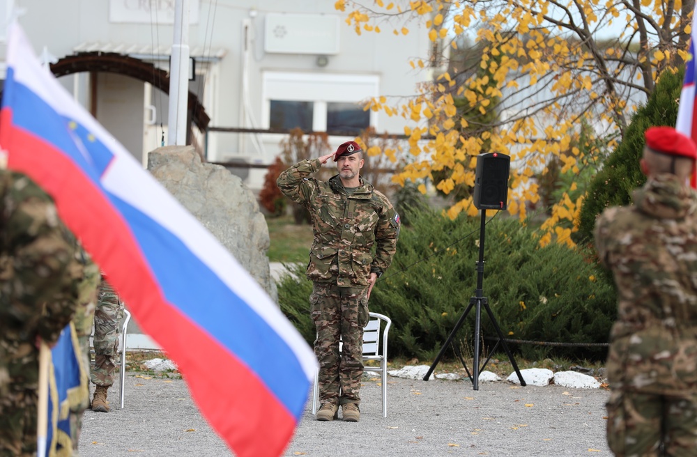 Transfer of Authority Ceremony for KFOR Regional Command East’s Non-Kinetic Battalion