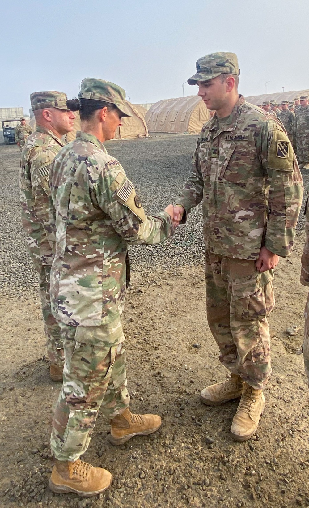 Sgt. Timothy Morgan's Promotion