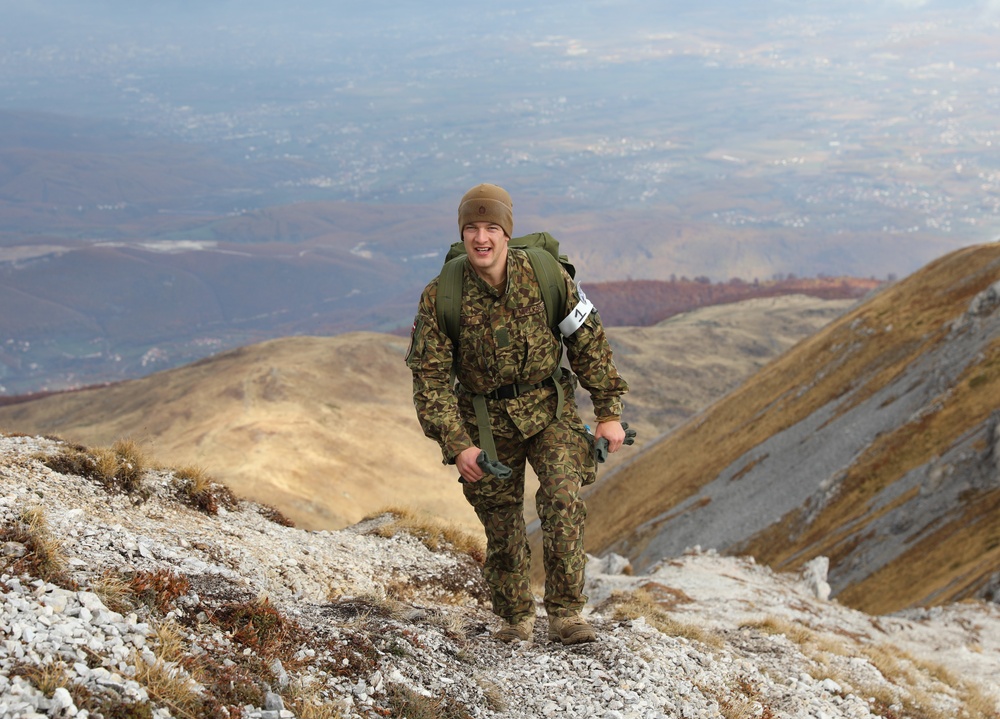 Regional Command - East Soldiers Participate in Best Mountain Warrior Competition