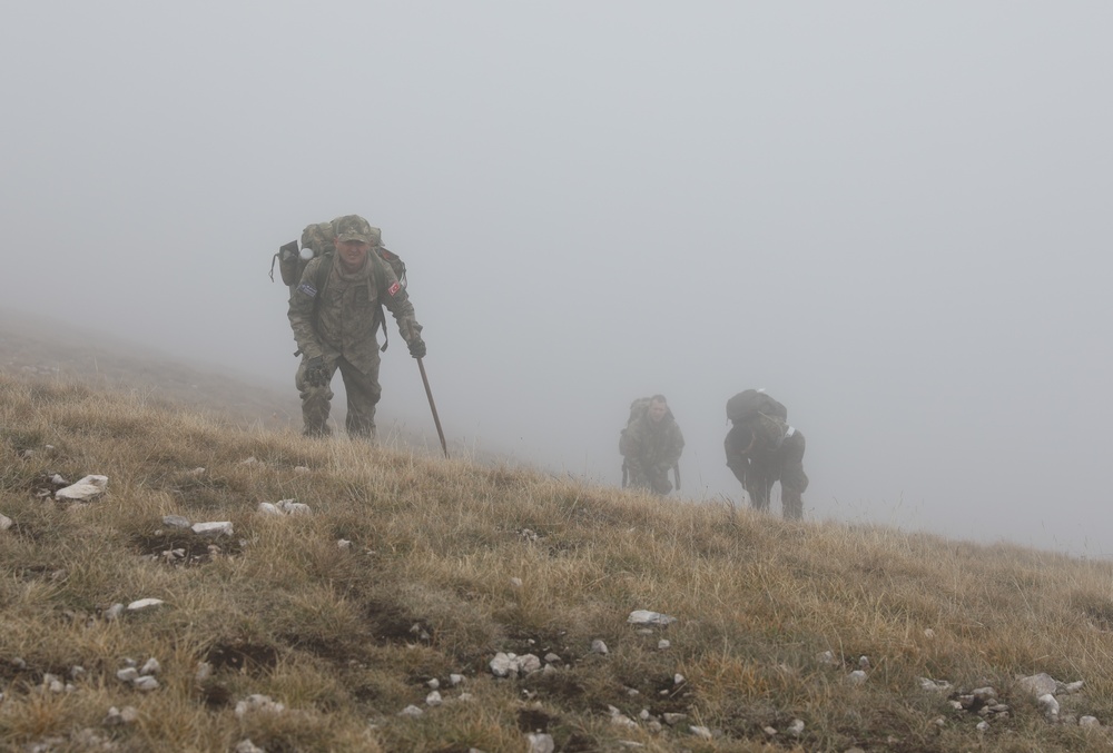 Regional Command - East Soldiers Participate in Best Mountain Warrior Competition