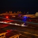USS Carl Vinson (CVN 70) Conducts Night-Time Flight Operations