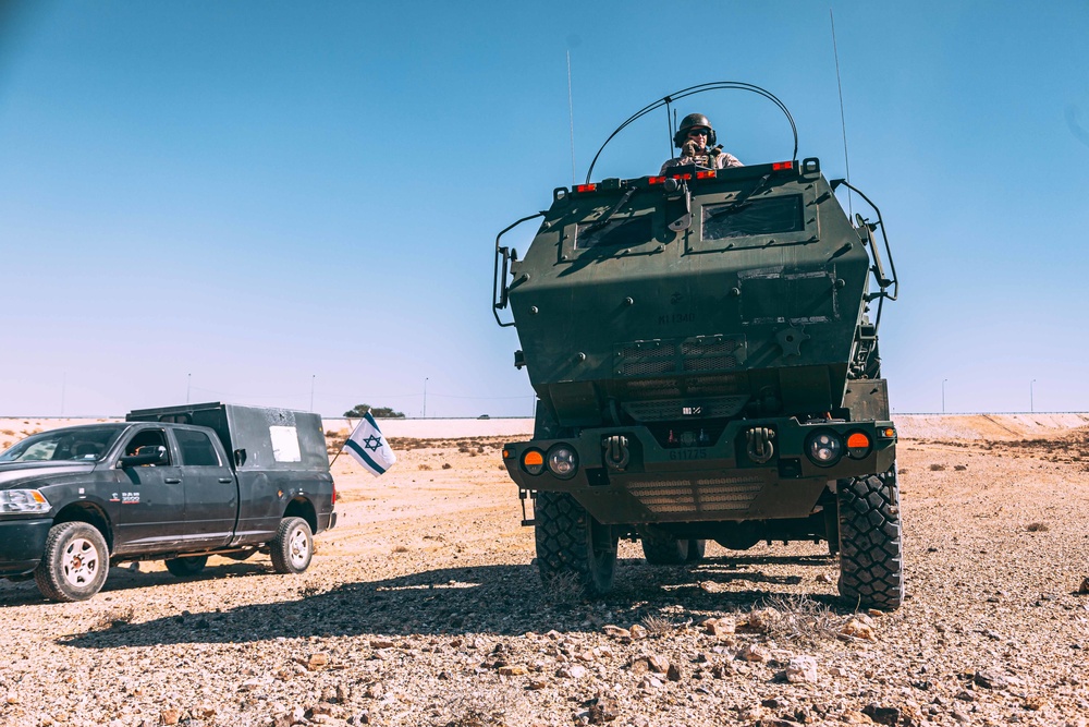 11th MEU HIMARS conduct RSOP at Bislah, Israel