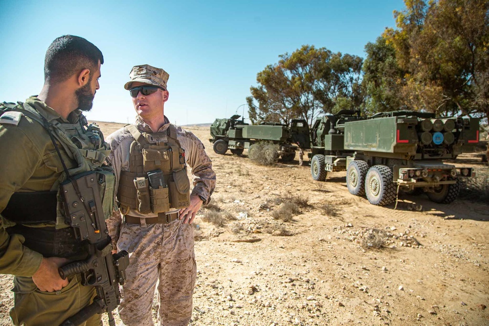 DVIDS - Images - 11th MEU HIMARS conduct RSOP at Bislah, Israel [Image ...