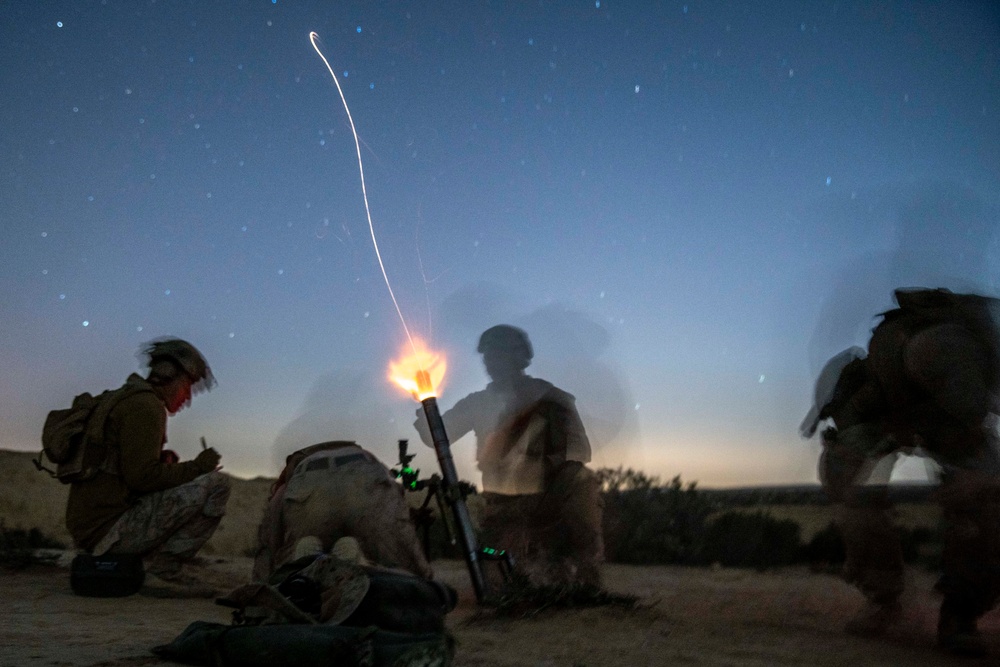 Alpha Co, BLT 1/1 live-fire and maneuver range in Israel