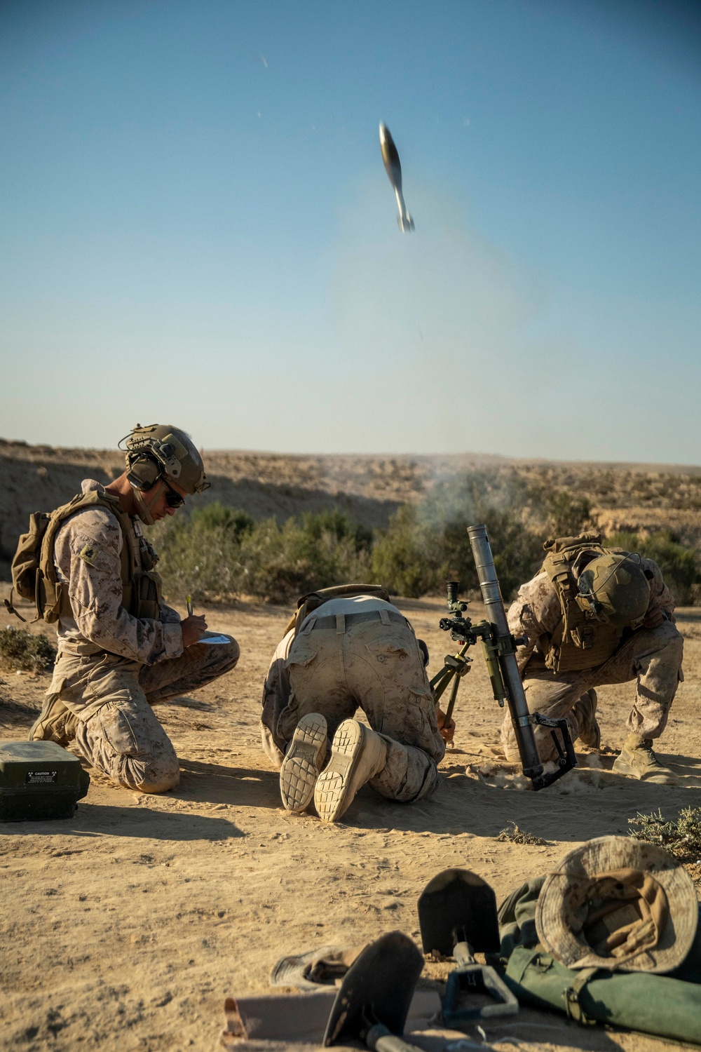 Alpha Co, BLT 1/1 live-fire and maneuver range in Israel