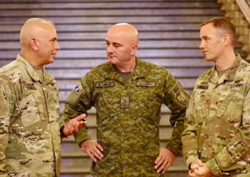 Iowa and Kosovo delegates meet at the Capital