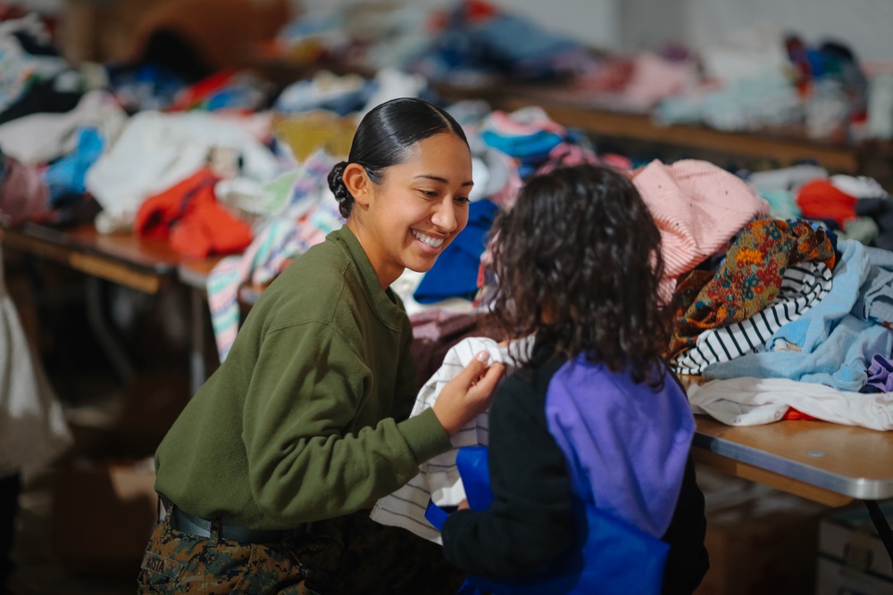 Clothing Drive for Afghan Guests on Fort Pickett