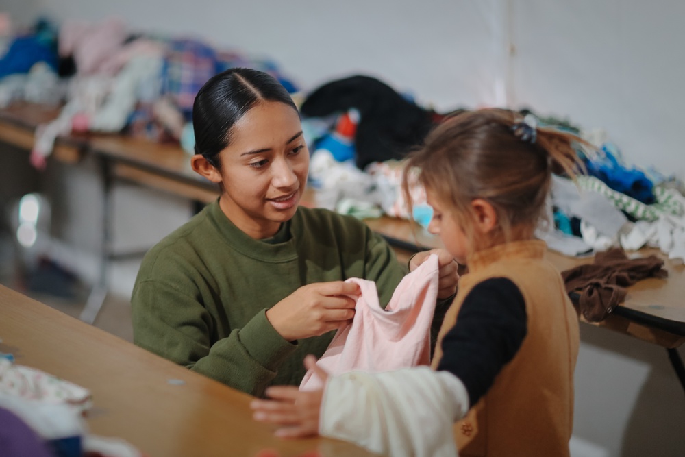 Clothing Drive for Afghan Guests on Fort Pickett