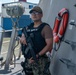 USS Jackson (LCS 6) Sailor Poses For Portrait