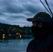 Sailor Keep Watch During Sound Transit