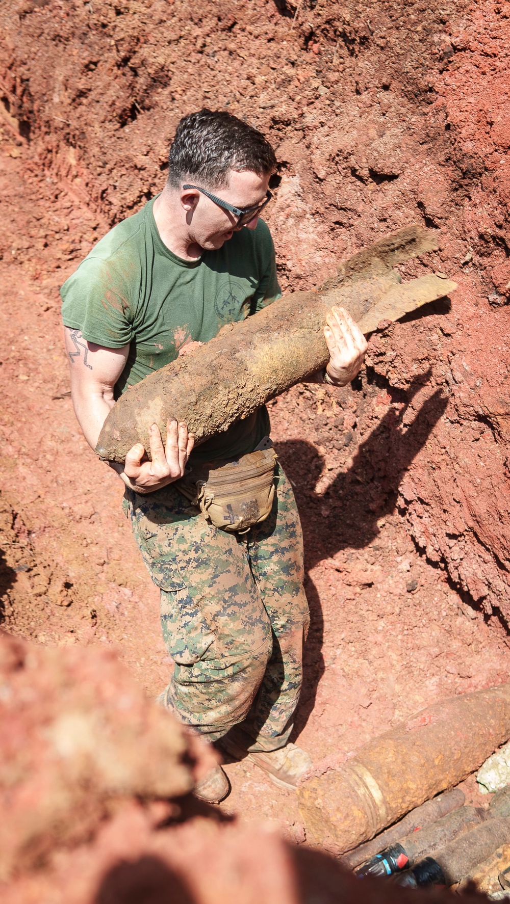 Palau's First Buried Disposal