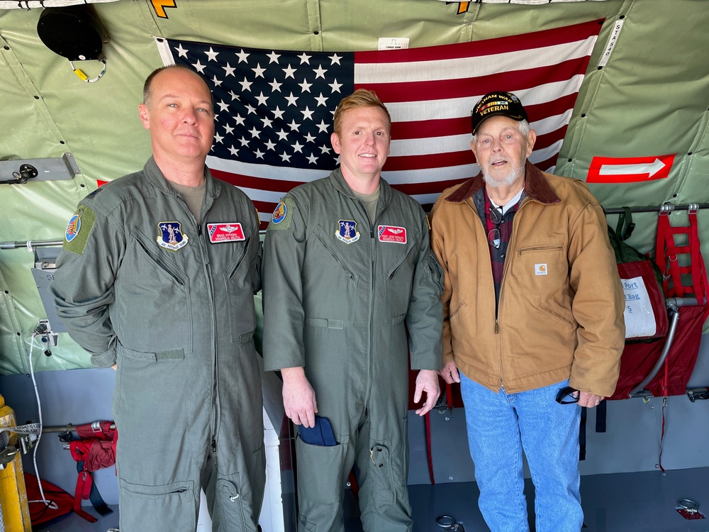 186th Air Refueling Wing honored to host local Vietnam Veteran