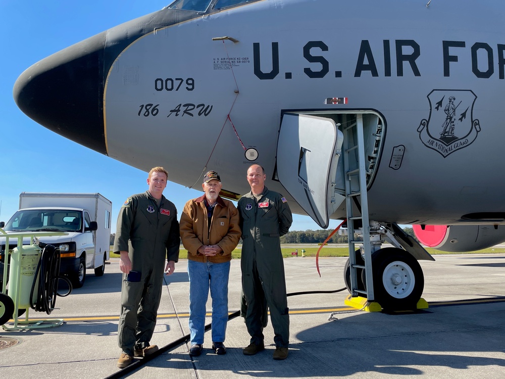 186th Air Refueling Wing honored to host local Vietnam Veteran