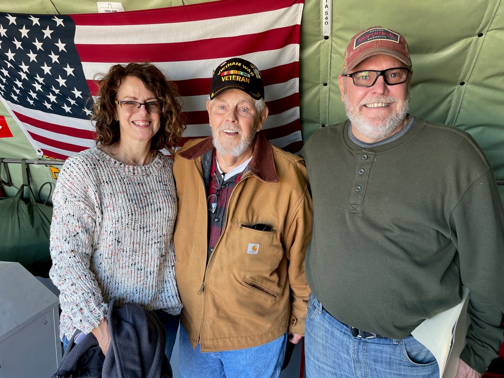 186th Air Refueling Wing honored to host local Vietnam Veteran