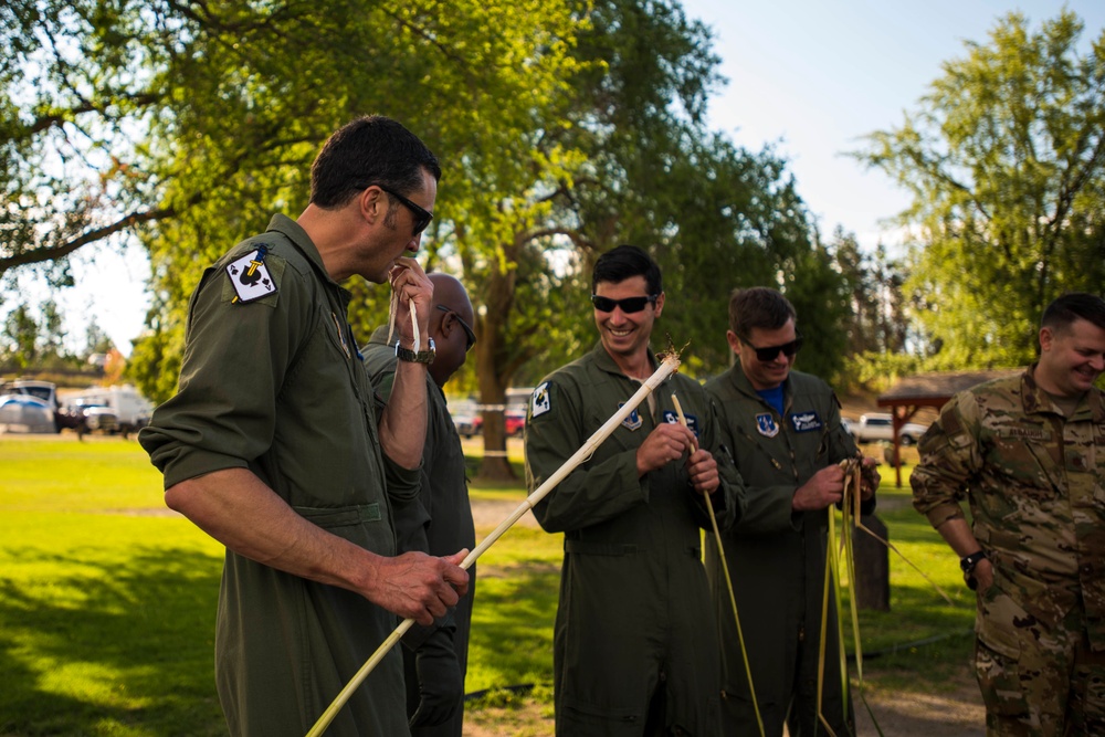 141st Operations Group Water Survival Training