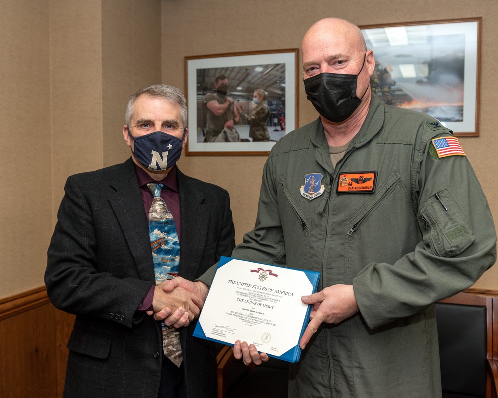 Ret. Col. Brian Filler receives Legion of Merit Nov. 6, 2021