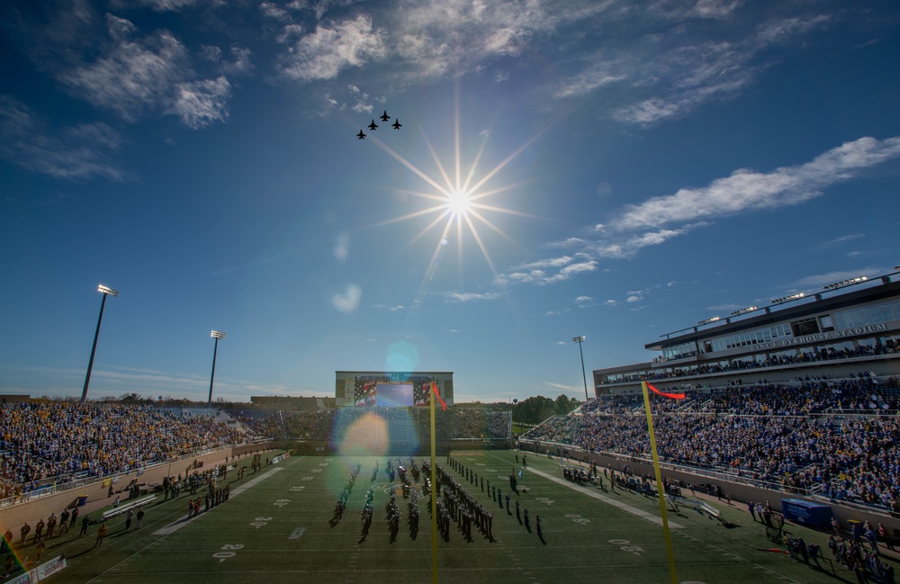 South Dakota State University flyover