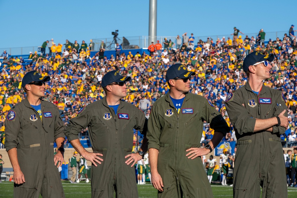 South Dakota State University flyover