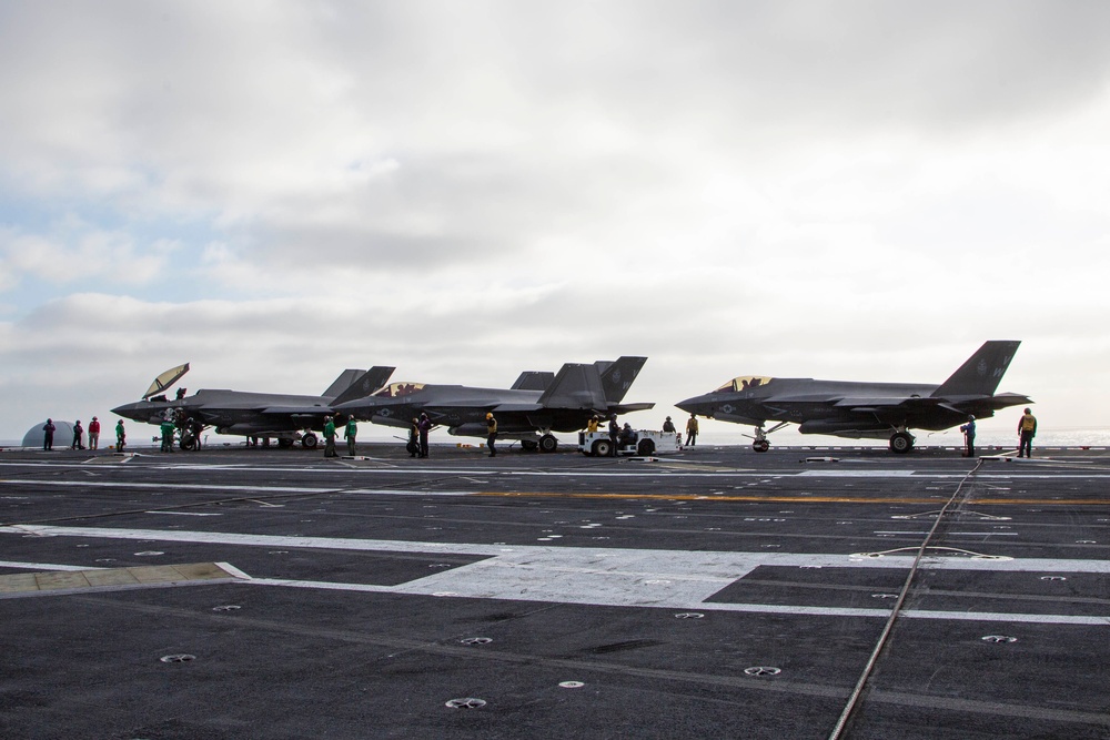 F-35C on deck