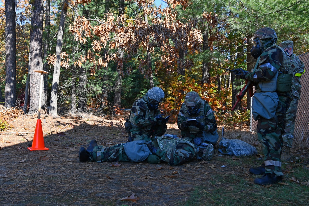 104th Fighter Wing conducts midpoint inspection readiness exercise, gauges abilities