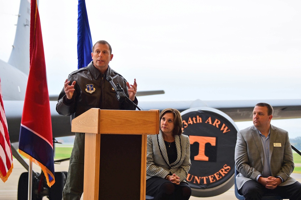 Official Smoky Mountain Air Show Announcement made at McGhee Tyson ANG Base