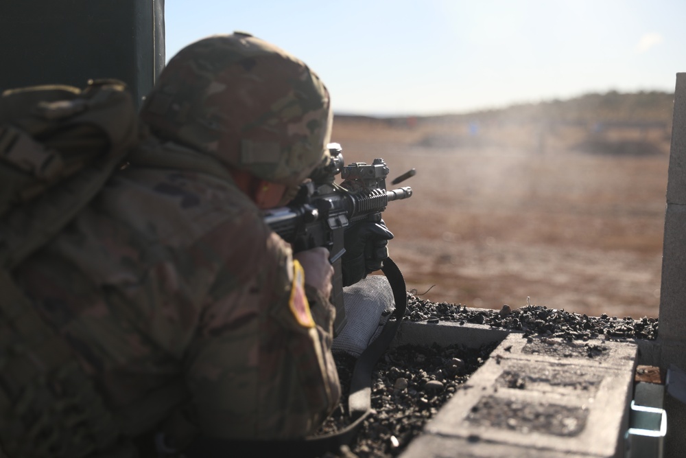 Arizona National Guard 158th Infantry Battalion Conducts Rifle Qualification