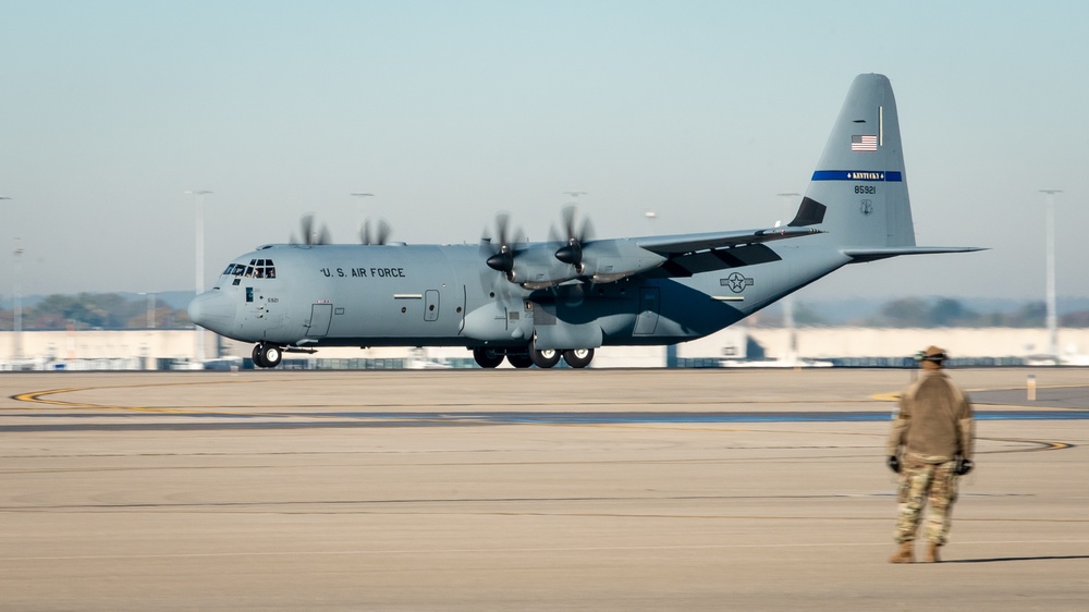 Kentucky Air Guard enters new era with arrival of C-130J Super Hercules aircraft