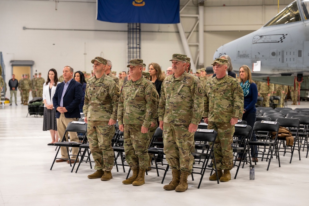 124th Fighter Wing Commander Change of Command