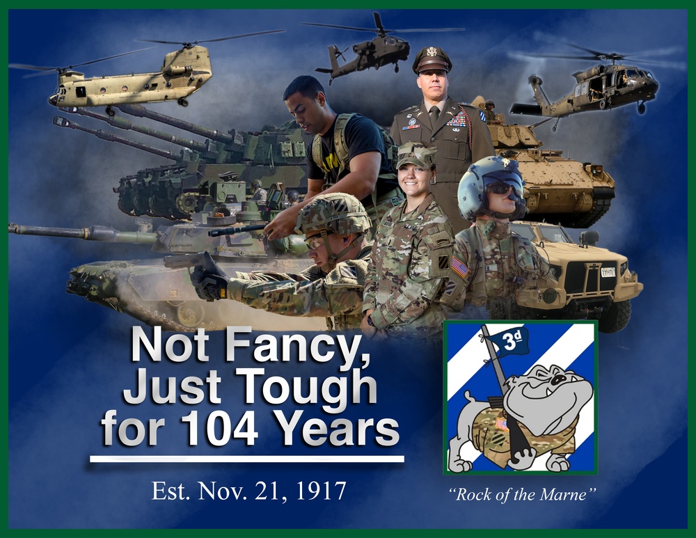 3rd Infantry Division Anniversary graphic (modern)