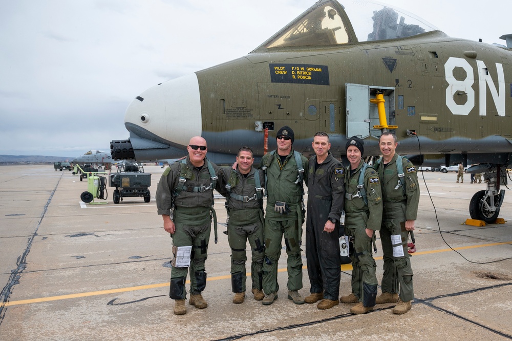 The 124th Fighter Wing Commander's Fini Flight