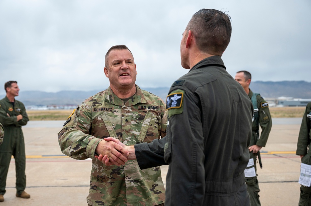 The 124th Fighter Wing Commander's Fini Flight