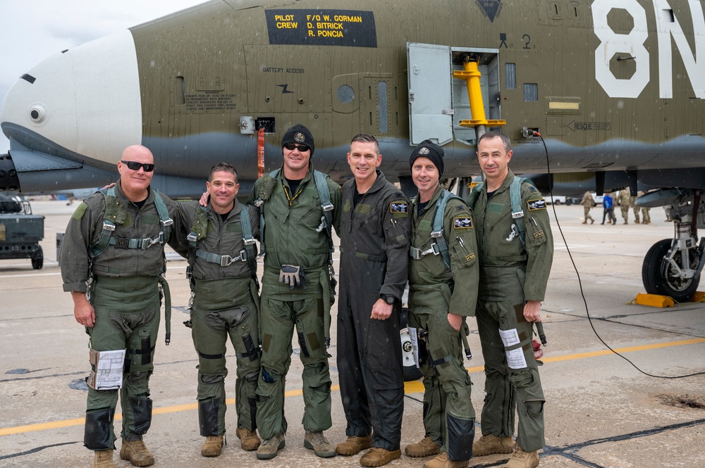 The 124th Fighter Wing Commander's Fini Flight