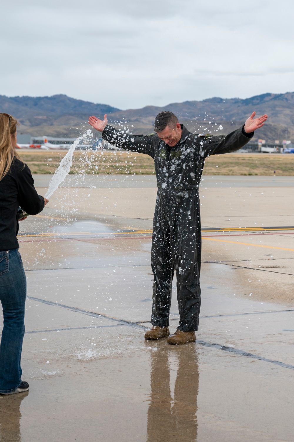 The 124th Fighter Wing Commander's Fini Flight