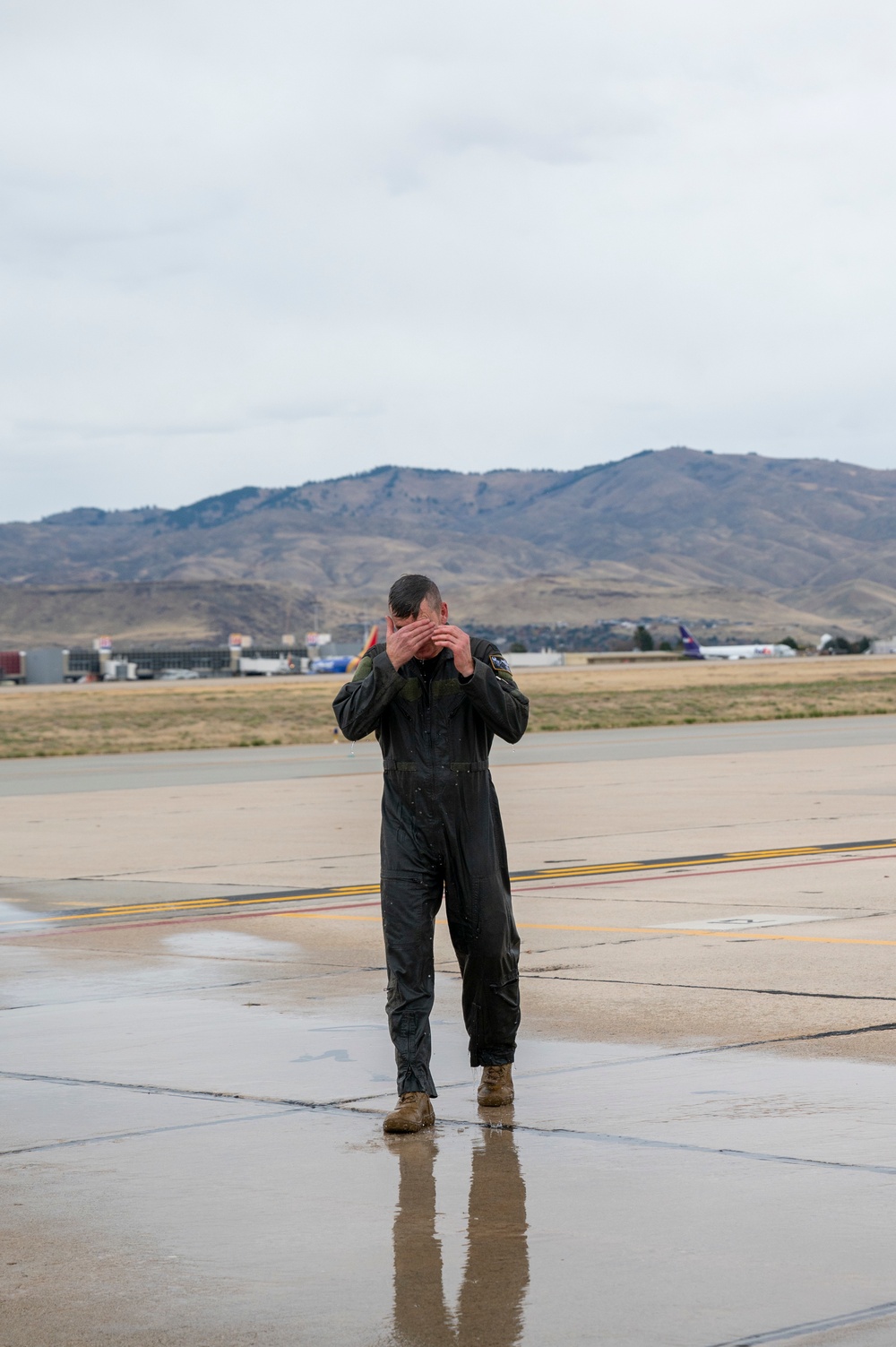 The 124th Fighter Wing Commander's Fini Flight