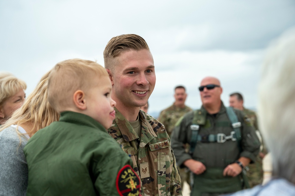 The 124th Fighter Wing Commander's Fini Flight