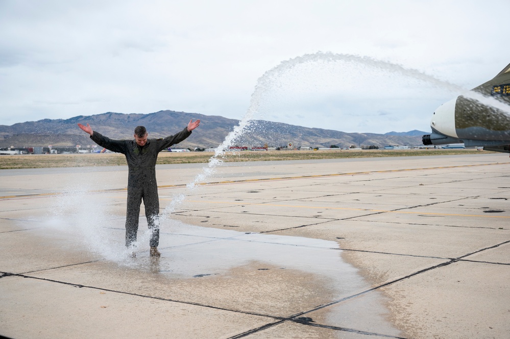 The 124th Fighter Wing Commander's Fini Flight