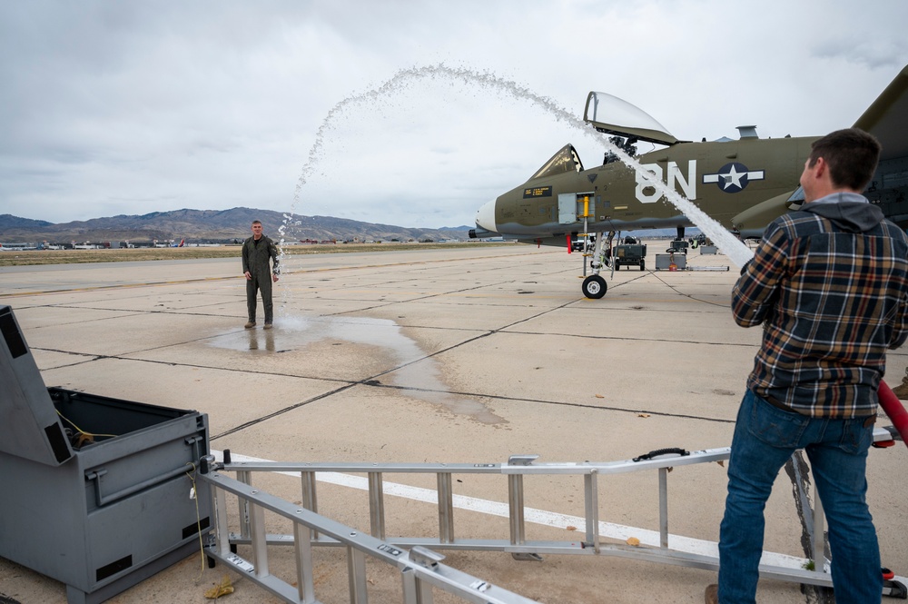 The 124th Fighter Wing Commander's Fini Flight