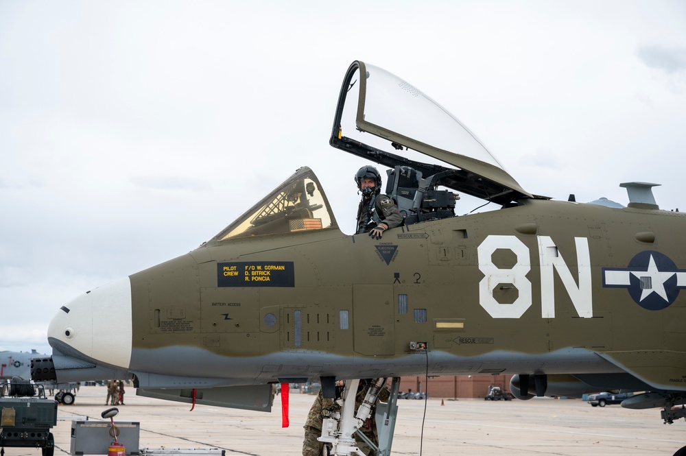 The 124th Fighter Wing Commander's Fini Flight