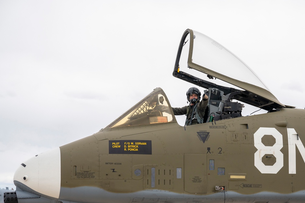 The 124th Fighter Wing Commander's Fini Flight